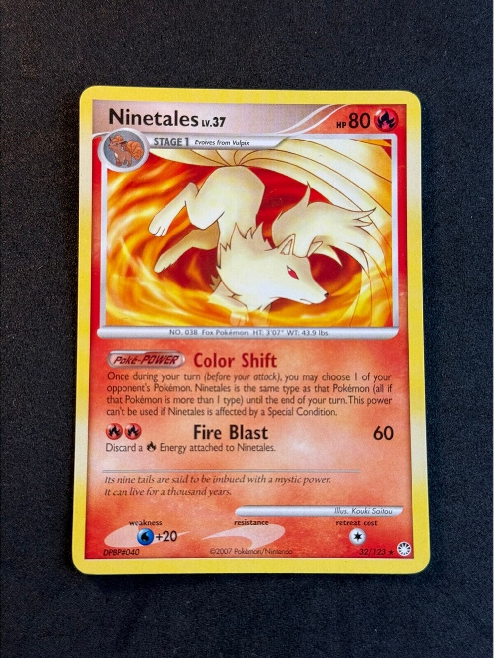 Ninetales - EX FireRed & LeafGreen - 32/112 - Rare Mysterious treasures